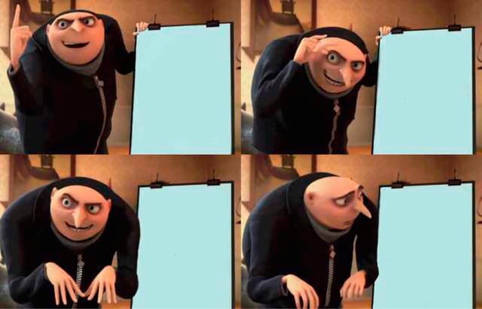 Gru's Plan meme about Bloomers Intimates
